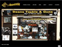 Tablet Screenshot of deanstackle.com